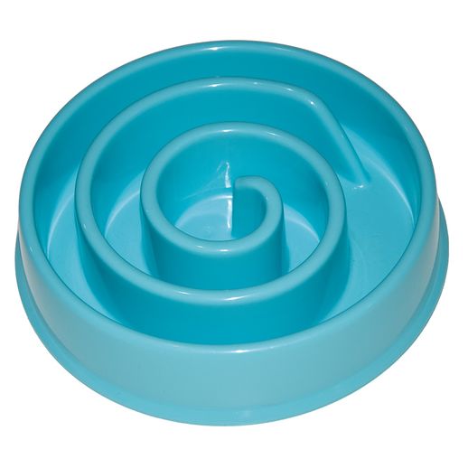 Comedouro Espiral Azul - Pet Brink