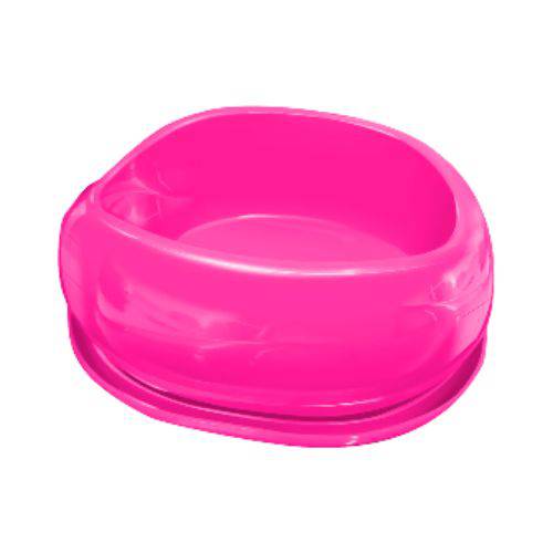 Comedouro Plast. Smart Furacaopet N3 - 720 Ml (rosa)