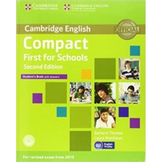Compact First For Schools Students Book - Cambridge