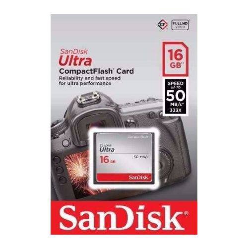 Compact Flash 16gb Sandisk Ultra