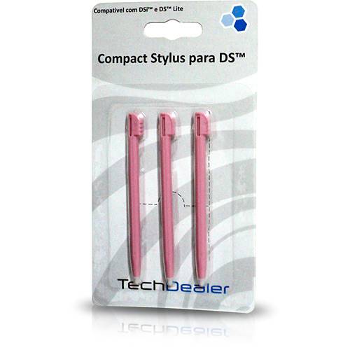 Compact Stylus P/ Nintendo DS - Rosa