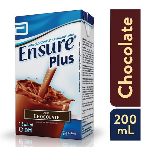 Complemento Alimentar Ensure Plus Chocolate 200ml