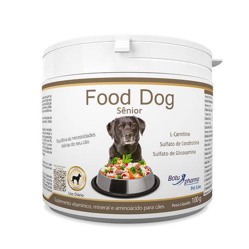 Complemento Alimentar Food Dog Sênior 100g