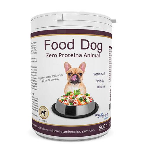 Complemento Alimentar Food Dog Zero Proteína Animal 500g