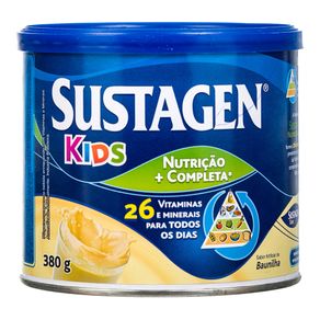 Complemento Alimentar Sabor Baunilha Sustagen Kids 380g