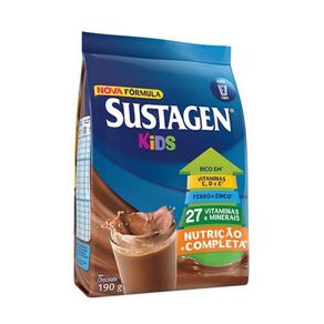 Complemento Alimentar Sabor Chocolate Sustagen Kids 190g