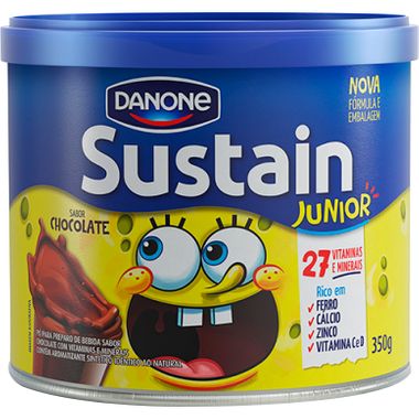 Complemento Alimentar Sabor Chocolate Sustain Danone 350g