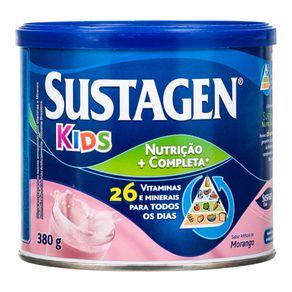Complemento Alimentar Sabor Morango Sustagen Kids380g