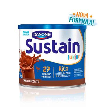 Complemento Alimentar Sustain Junior Sabor Chocolate Danone 350g