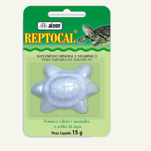 Complemento Mineral e Vitaminico para Tartarugas Aquáticas Alcon Reptocal 15g