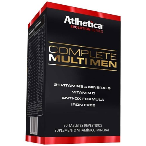 Complete Multi Men - 90 Tabletes - Atlhetica