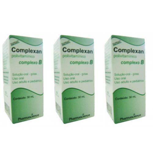 Complexan Complexo B Gotas 30ml (kit C/03)
