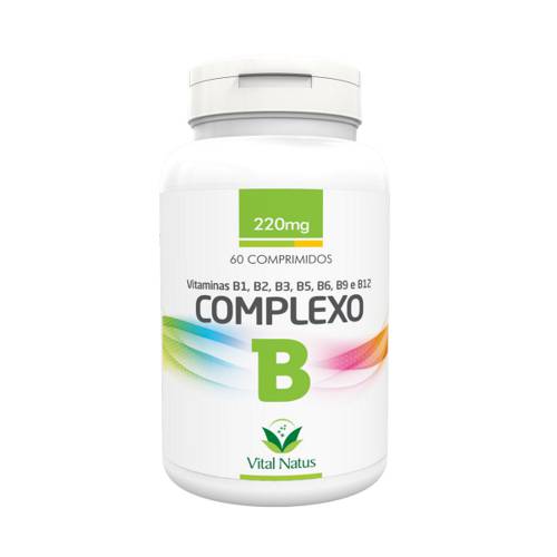 Complexo B - 60 Comprimidos de 220mg - Vital Natus