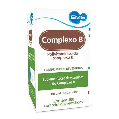 Complexo B C/ 100 Comprimidos