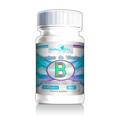 Complexo de Vitaminas B (b1, B2, B5) - 60 Cápsulas