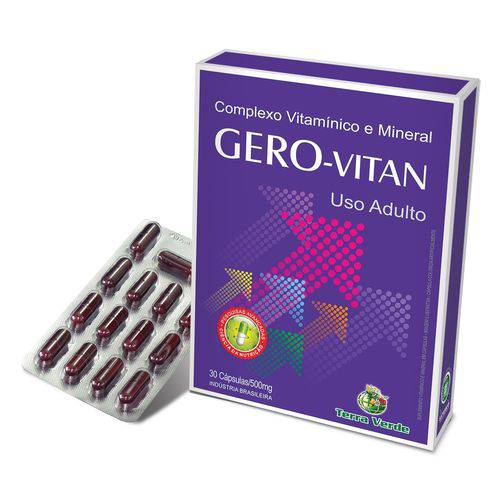 Complexo Vitamínico Gero-vitan - Terra Verde - 30 Caps