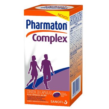 Complexo Vitamínico Pharmaton Complex PHARMATON COMPLEX 30CPS