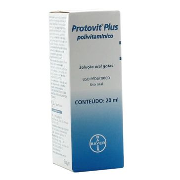 Complexo Vitamínico Protovit Plus 20ml Solução