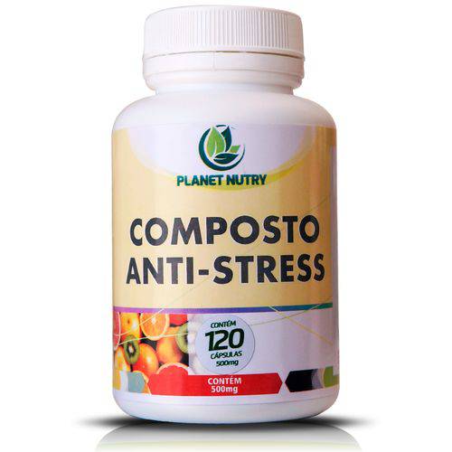 Composto Anti-stress 500mg 120cps Planet Nutry