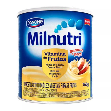 Composto Lácteo Milnutri Vitamina de Frutas 760g