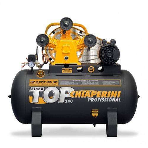 Compressor 15 Pes 140 Libras 150l Monofasico Top15mp3vmono150l Chiaperini