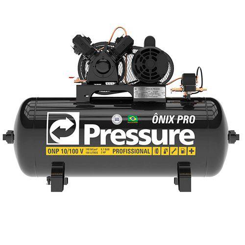 Compressor de Ar 10/100l Onix Pro 140psi Pressure