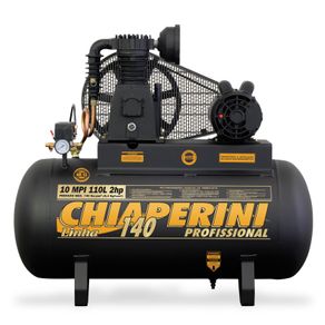 Compressor de Ar 10 MPI 110L M/M - 110V/220V Monofásico - Chiaperini