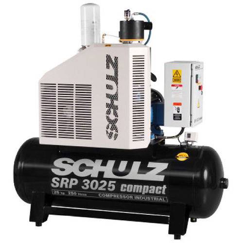 Compressor de Ar a Parafuso - Srp 3025 Compact - 9 Bar - Trif - Schulz