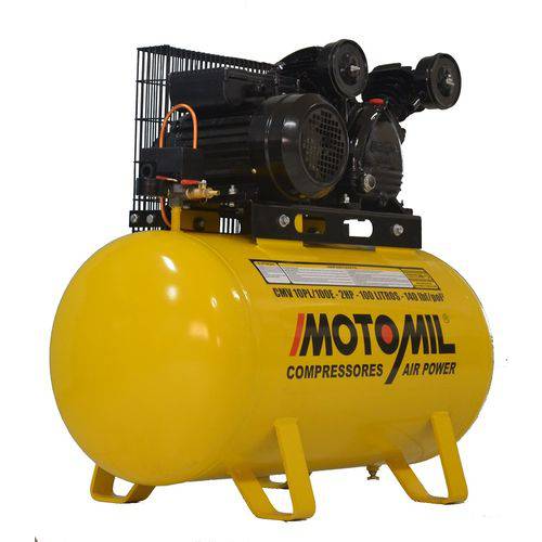 Compressor de Ar CMV 10PL/100e 2 HP Monofásico - Motomil