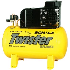 Compressor de Ar CSL 10/100 - 110/220 Monofásico - Schulz 110v