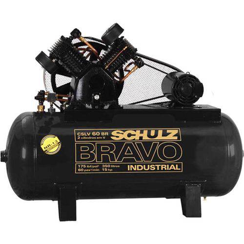 Compressor de Ar CSLV 60 Bravo/350 - 220/380V Trifásico - Schulz