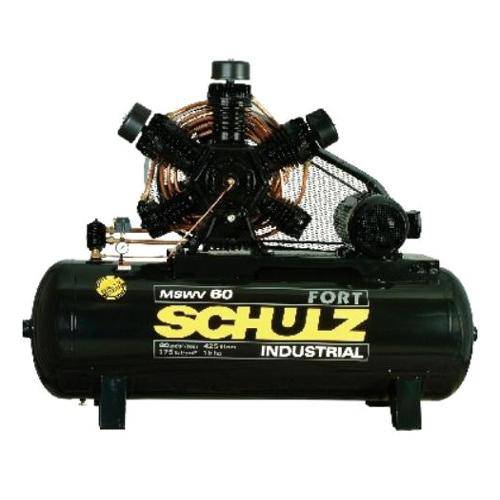 Compressor de Ar Industrial Alta Pressão 60 Pés 425 Litros Schulz