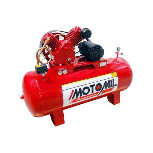 Compressor de Ar Industrial Mav 15/200 Monofásico Bivolt - Motomil