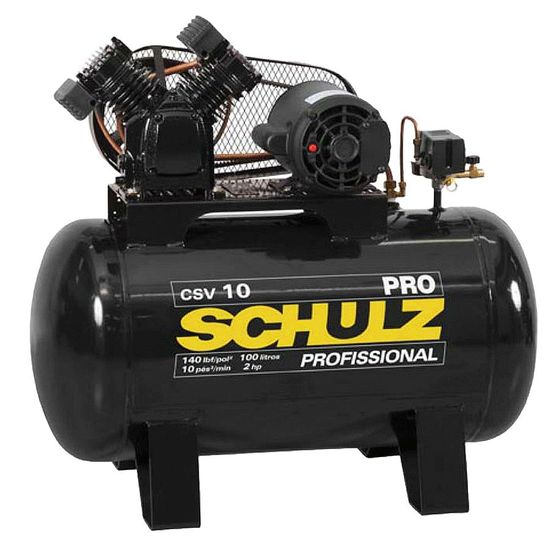 Compressor de Ar Linha PRO de Pistão CSV-10/100L - 921.7741-0 Schulz