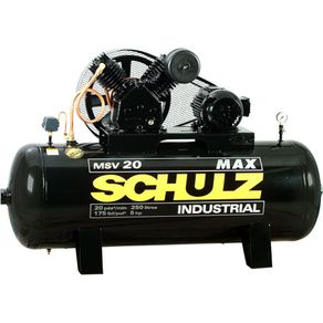 Compressor de Ar MSV 20 MAX/250 - 220/380/440/760V Trifásico - Schulz