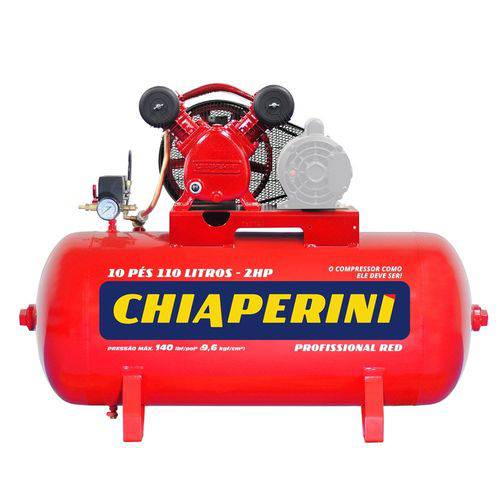 Compressor de Ar Red Média Pressão 10 Pés 110 Litros "produto Sem o Motor" - Chiaperini-19196