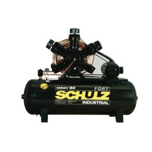 Compressor de Ar Schulz Mswv 60fort/425l M.A. 15cv