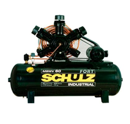 Compressor de Ar Schulz MSWV60Fort/425L 15CV Trif 220/380V Motor Aberto 924.3461-0
