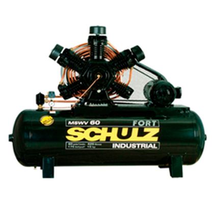 Compressor de Ar Schulz MSWV60Fort/425L 15CV Trif 220/380V Motor Aberto 924.3461-0