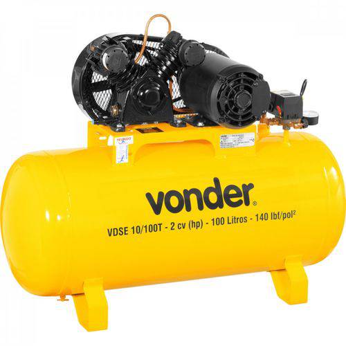 Compressor de Ar Vdse 10/100T Trifásico/380 V Vonder 220V