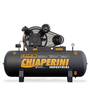 Compressor Industrial 250 L 175psi Trif. 220/380v CJ 20+ APV 250L Chiaperini