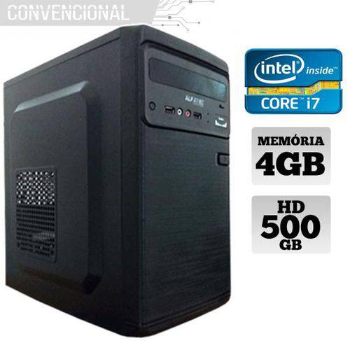 Computador Alfatec Intel Core I7 2600 3,40 GHz, 4GB Ram, HD 500, WiFi