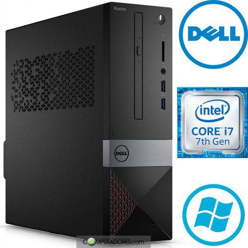Computador Dell Vostro 3268 Intel Core I7 7ªg Ddr4 8gb HD 1tb - Windows 10 Pro X64