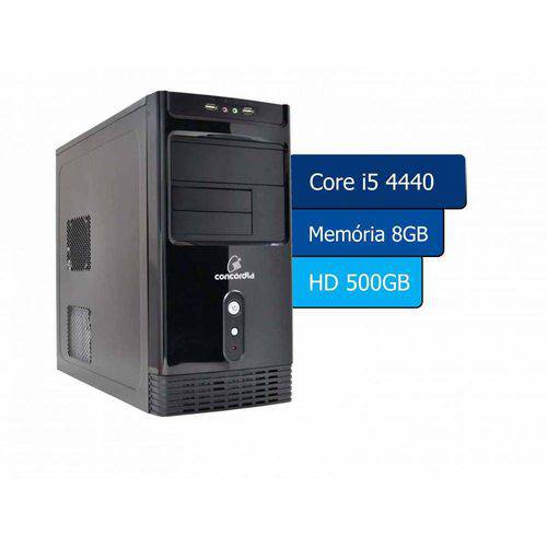 Computador Desktop Core I5 4gb Hd 500gb - Concórdia