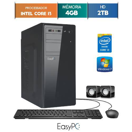 Computador Desktop Easypc Intel Core I3 4gb Hd 2tb Windows
