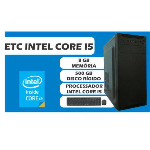 COMPUTADOR DESKTOP ETC INTEL CORE I5 4 GB HD 500 Gb