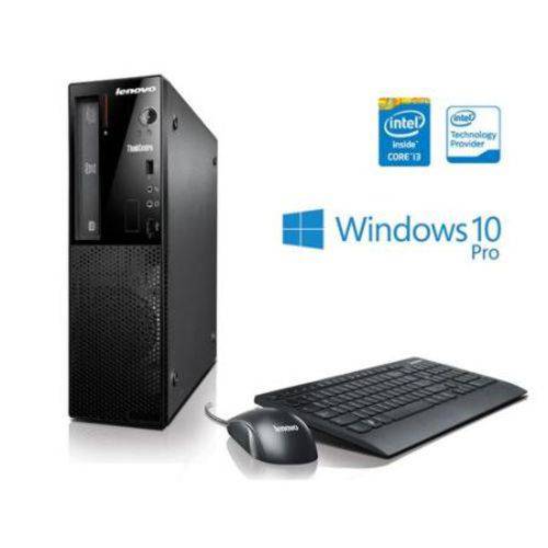 Computador Desktop Lenovo Thinkcentre E73 SFF Core I3, 4GB, HD 500GB, Windows 10 PRO 10au00kpbp
