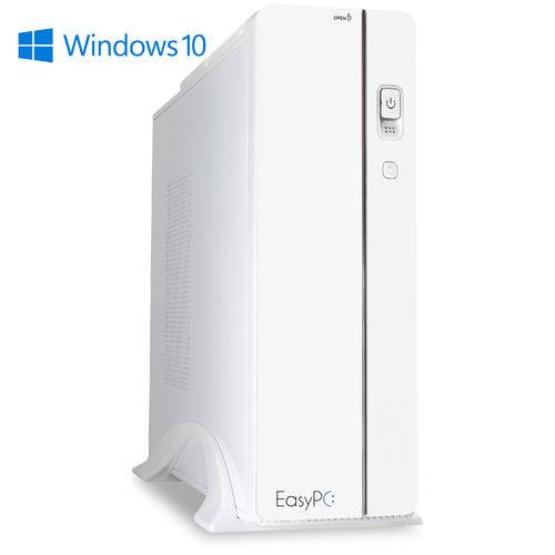 Computador Easypc Slim Branco Intel Core I5 8gb Ssd 120gb Hdmi Fullhd Windows 10 Bivolt