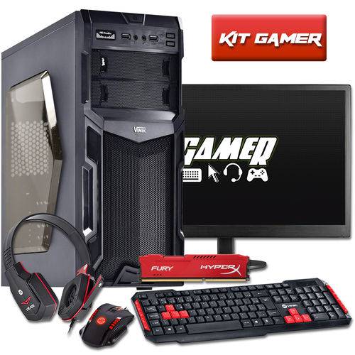 Computador Gamer Amd A4 4000 4gb Hyperx Hd 320gb Gt 730 Led 21,5 3green Titan