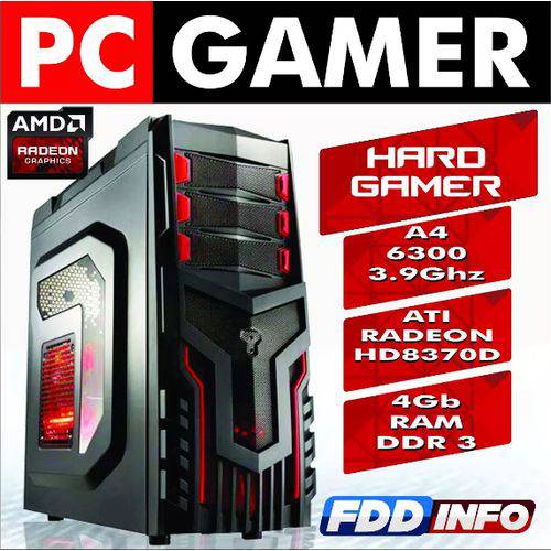 Computador Gamer Amd A4 6300 3.9ghz 4gb Ati Radeon 8370d